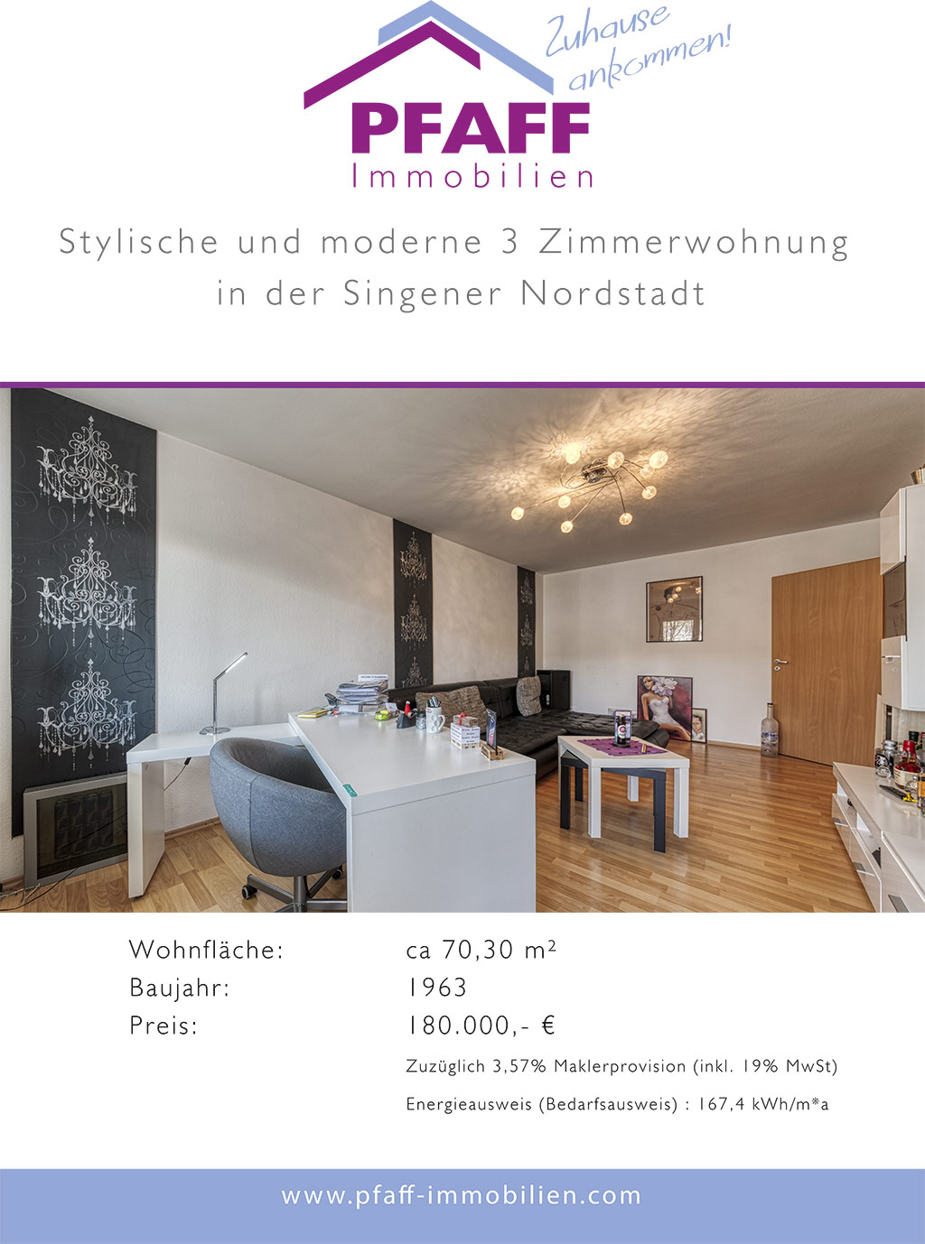 3 Zimmer-Wohnung
